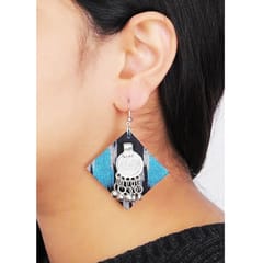 Juhi Malhotra-Vintage Ikat Earrings