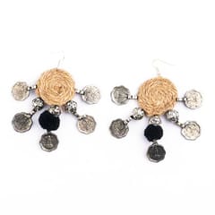Juhi Malhotra-Chunky Jute Earrings