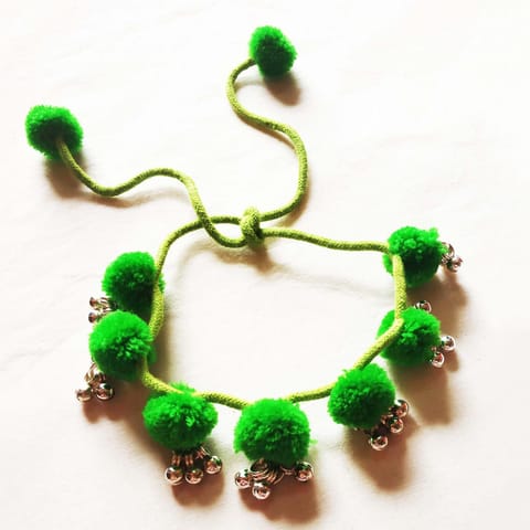 Juhi Malhotra-Nature Green Anklet