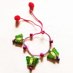 Juhi Malhotra-Green Butterfly Anklet