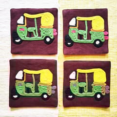 Juhi Malhotra-Dilliwala Auto Coaster Set
