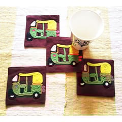 Juhi Malhotra-Dilliwala Auto Coaster Set