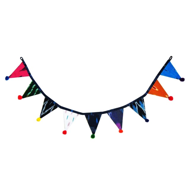 Juhi Malhotra-Ikat Flag Bunting