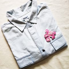 Juhi Malhotra-The Pink Puzzle Brooch