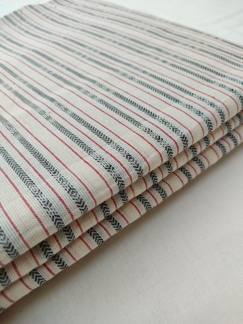 Amithi - Cotton Dobby Yarn Dyed Stripe Fabric
