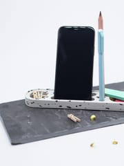 Minus Degre-Eco Desk Organizer I White Dot