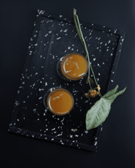 Minus Degre-Black earth I Decorative Tray | Rectangle Tray