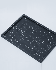Minus Degre-Black earth I Decorative Tray | Rectangle Tray