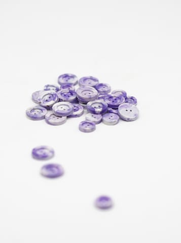 Minus Degre-Ecodots I 100% Recycled Buttons I Purple Marbling