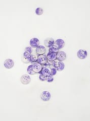 Minus Degre-Ecodots I 100% Recycled Buttons I Purple Marbling