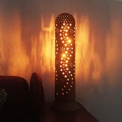 Craftlipi-Straw Terracotta Table light