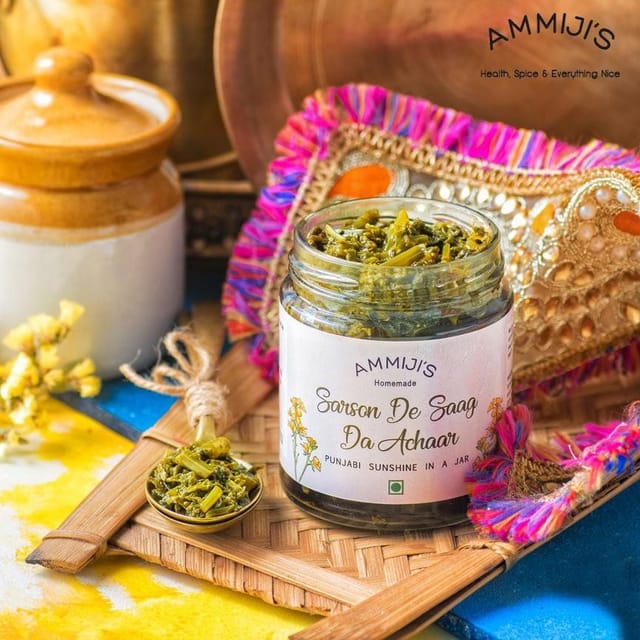 Ammiji‚Sarson De Saag Da Achaar