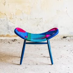 Rhizome-Circle Stool - Silk