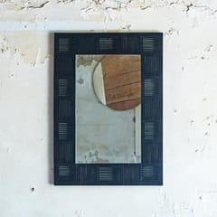 Rhizome-Slat Wall Mirror - Rectangle | Made of Bamboo