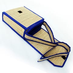 Craftlipi-Foldable Mat with Bag (Madur) : Weaved & Designed with White Threads