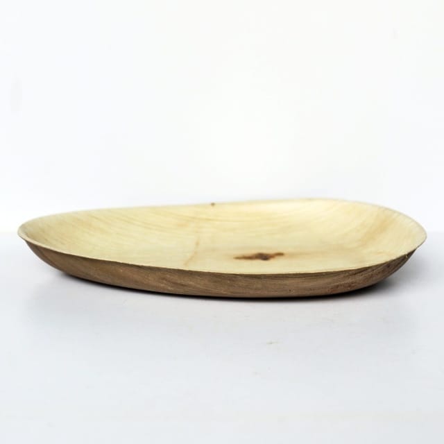 Craftlipi-Areca Leaf Oval Plate