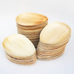 Craftlipi-Areca Leaf Oval Plate