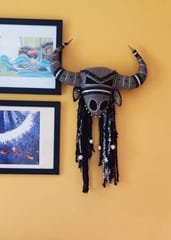 Diti - Bos Taurus - Grey - Embellished Wall Decor