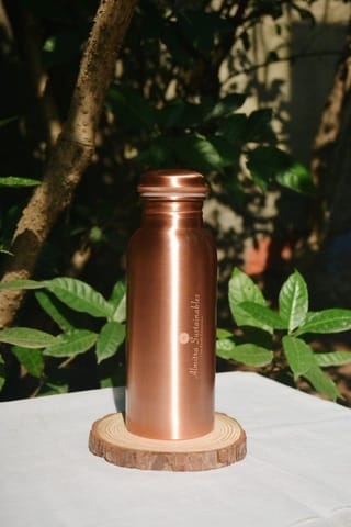 Almitra Sustainables-Copper Bottle (750 ML)