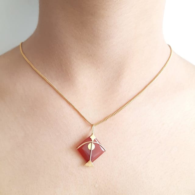 Baka - PATANG Red Onyx Pendant