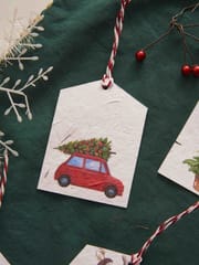 Plantables-Christmas and New Year Themed Gift Tags (Set of 8)