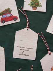 Plantables-Christmas and New Year Themed Gift Tags (Set of 8)