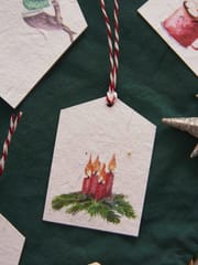 Plantables-Christmas and New Year Themed Gift Tags (Set of 8)