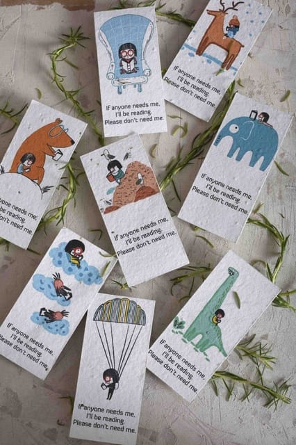 Plantables Lil‚Äô Seedie‚Äôs Bookmark Series (Set of 8)