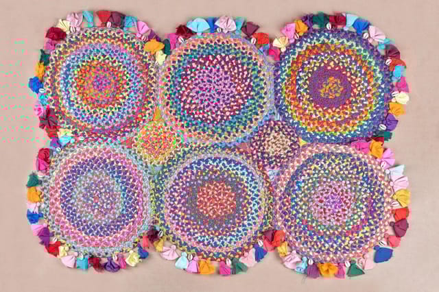 Use Me Works-'Braid me up' Rug (Rectangle)