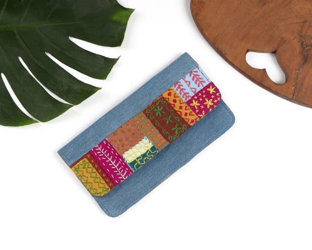 UMW - Blush Sashiko Wallet