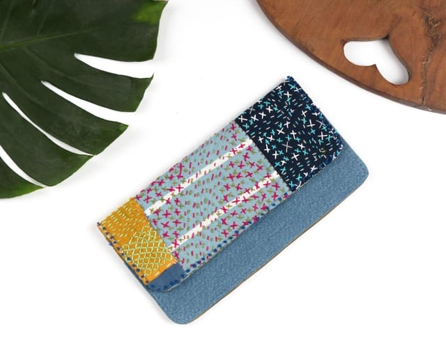 UMW - Starry Night' Sashiko Wallet
