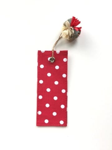 Use Me Works-Printed Bookmark- Polka Dot