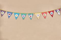 Use Me Works-Customisable Name Bunting- Boy