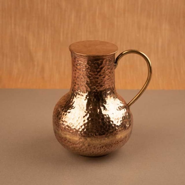 P-Tal-Round Copper Jug