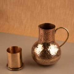 P-Tal-Round Copper Jug