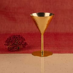 P-Tal-Brass Cocktail Glass
