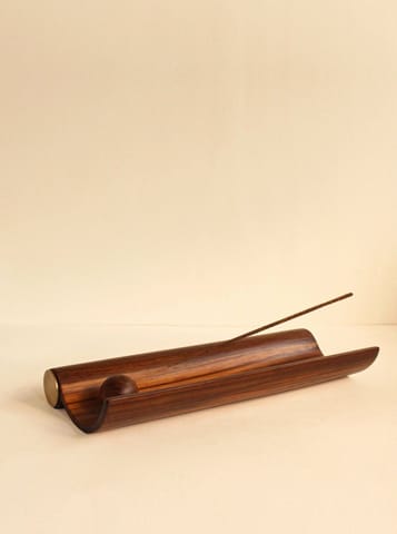 Studio Indigene - Aguru - Exquisite Incense Holder in Teak Wood