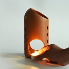 Craftlipi-CYLINDER Candle Stand / Holder + 12 tealights FREE