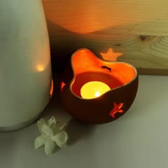 Craftlipi-Chirag 3 Candle Holder  Set of 4 + 12 tealights FREE