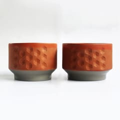 Craftlipi-Planters : HexaDeco Set of 2