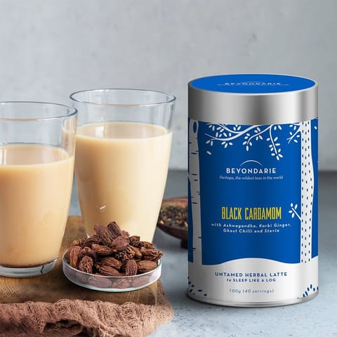 Beyondarie-Black Cardamom Herbal Latte