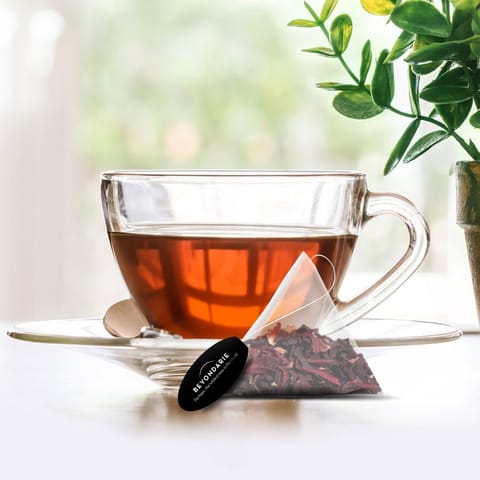 Beyondarie-Wild Green Tea with Hibiscus (Tea Pyramids)