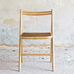 Rhizome-Natural - Skinny Folding Chair - Made from Bamboo