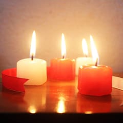 Craftlipi-HD HEXA Aromatic Candles  Set of 24