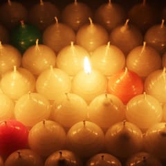 Craftlipi-HD DEW Aromatic Candles Set of 24
