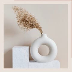 Country Clay Donut Vase Made of Ceramic by Country Clay