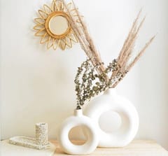 Country Clay Donut Vase Made of Ceramic by Country Clay