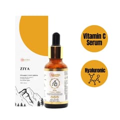 Amayra Natural Ziya Vitamin C Serum [15% ] Hyaluronic + Turmeric Hydrosol