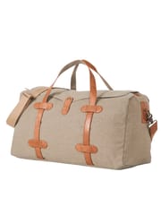 Mona B Flap Canvas Recycled Duffel