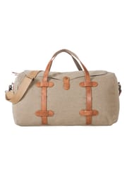 Mona B Flap Canvas Recycled Duffel